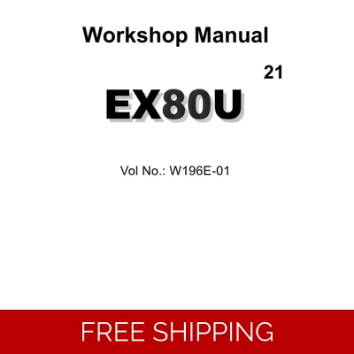 HITACHI EX80U WORKSHOP MANUAL